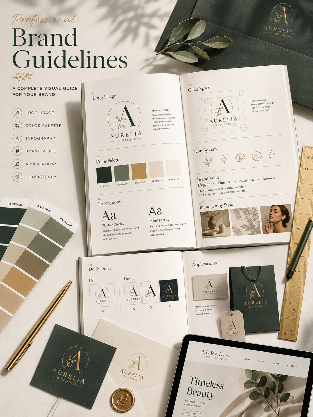 Professional Brand Guidelines | Complete Brand Style Guide